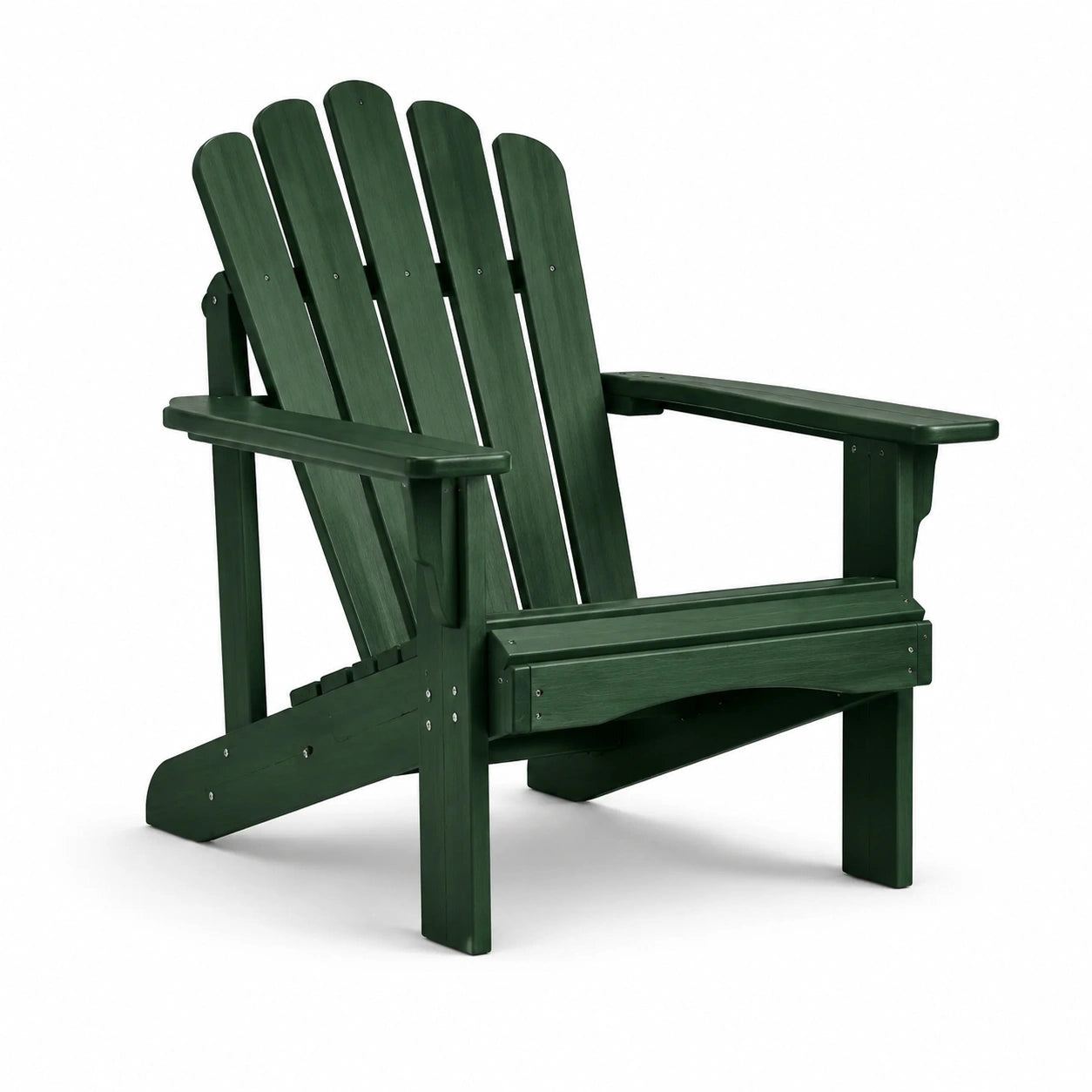 Sedia Adirondack in legno verde