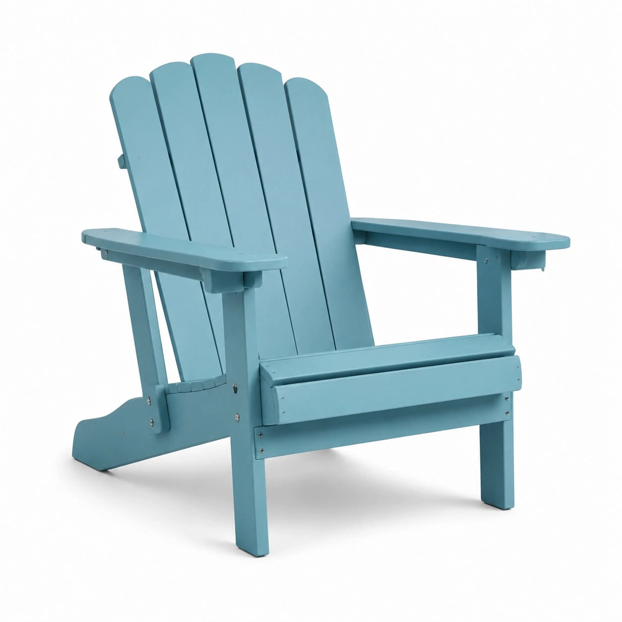 Sedia da Esterni in Legno Blu